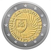 Slowakije 2 euro 2016 EU voorzitter UNC